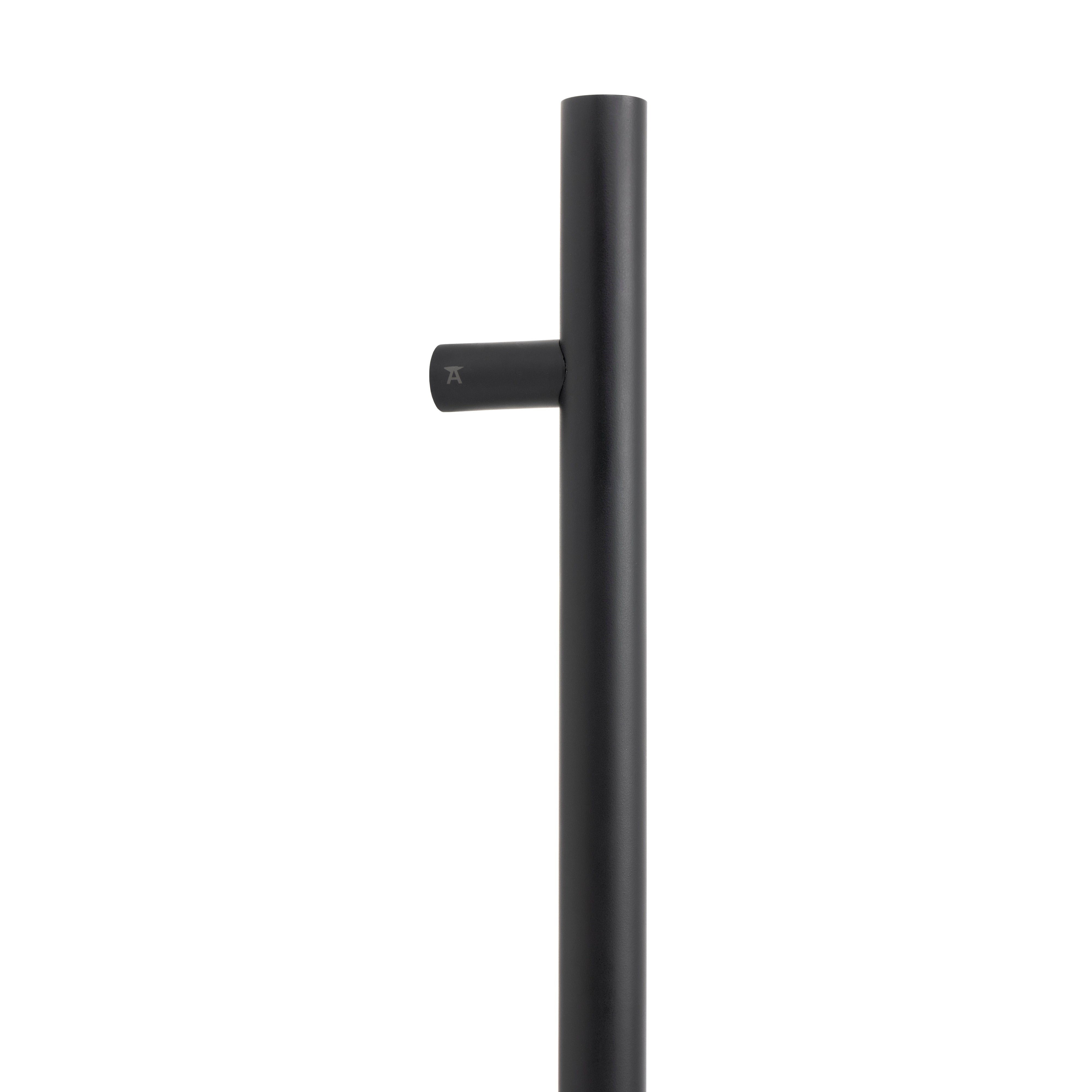 Matt Black SS (316) 1.5m T Bar Handle Bolt Fix 32mm Ø | From The Anvil-Pull Handles-Yester Home