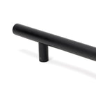 Matt Black SS (316) 1.8m T Bar Handle Bolt Fix 32mm Ø | From The Anvil - Door Pull Handles - From The Anvil - Yester Home