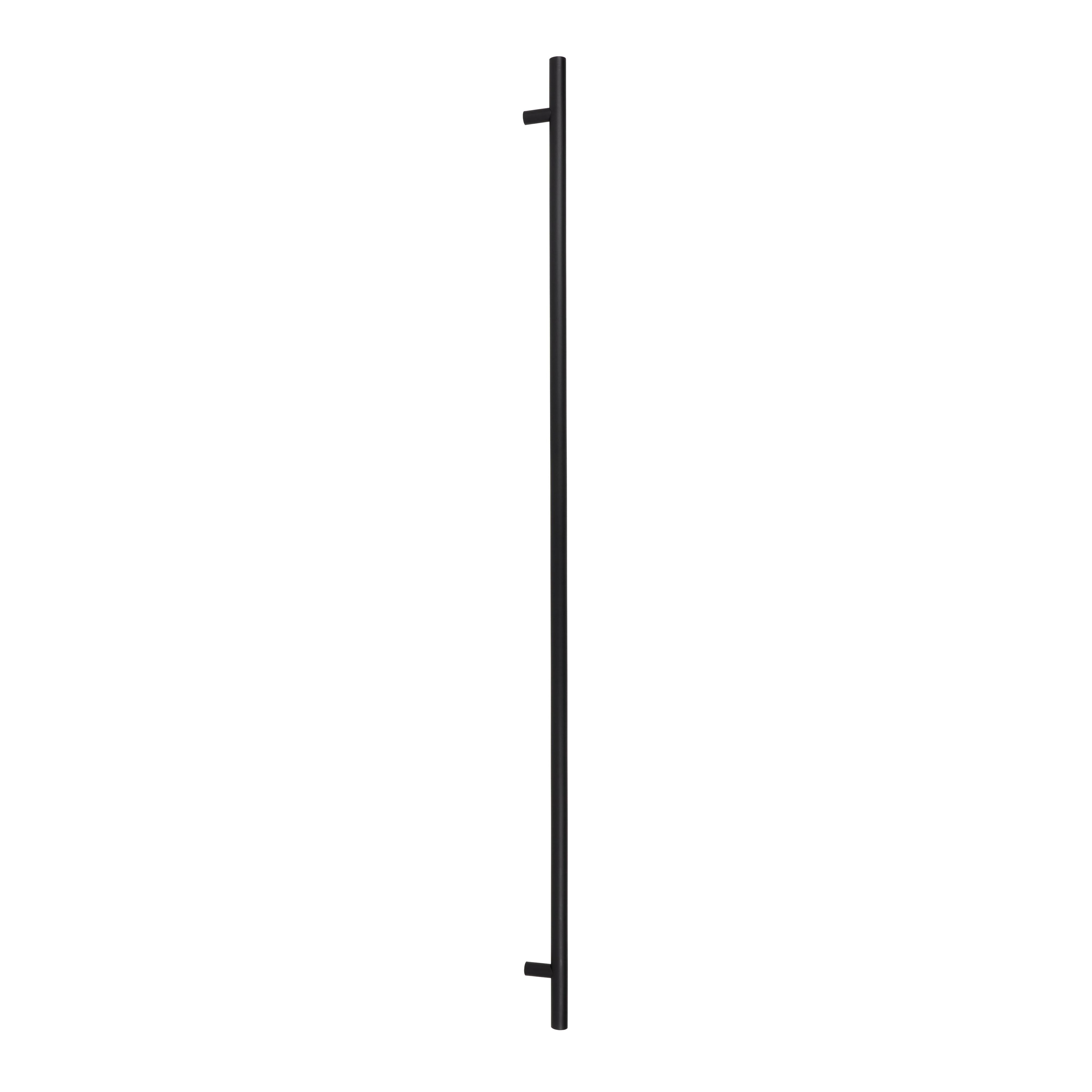 Matt Black SS (316) 1.8m T Bar Handle Bolt Fix 32mm Ø | From The Anvil - Door Pull Handles - From The Anvil - Yester Home