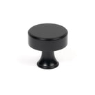 Matt Black Scully Cabinet Knob - 32mm | From The Anvil-Cabinet Knobs-Yester Home