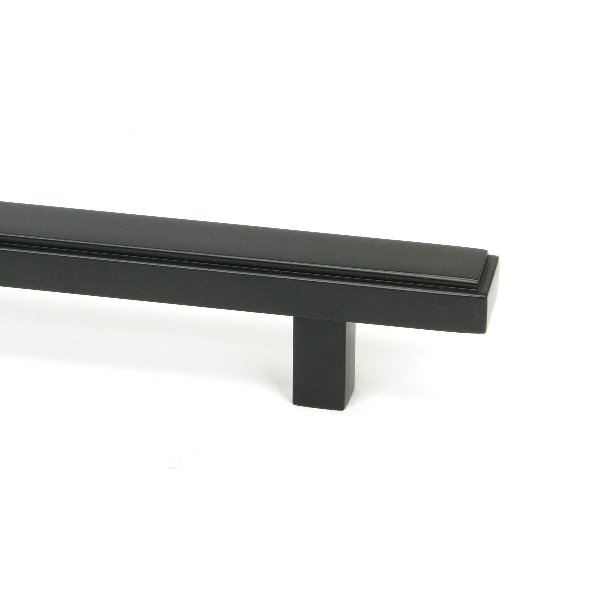 Matt Black Scully Pull Handle - Medium | From The Anvil-Pull Handles-Yester Home