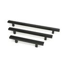Matt Black Scully Pull Handle - Small | From The Anvil-Pull Handles-Yester Home