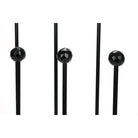 Matt Black Six Pair Boot Rack | From The Anvil-Boot Stands & Racks-Yester Home