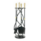 Matt Black Spiral Companion Set - Hinton Tools | From The Anvil-Companion Sets-Yester Home