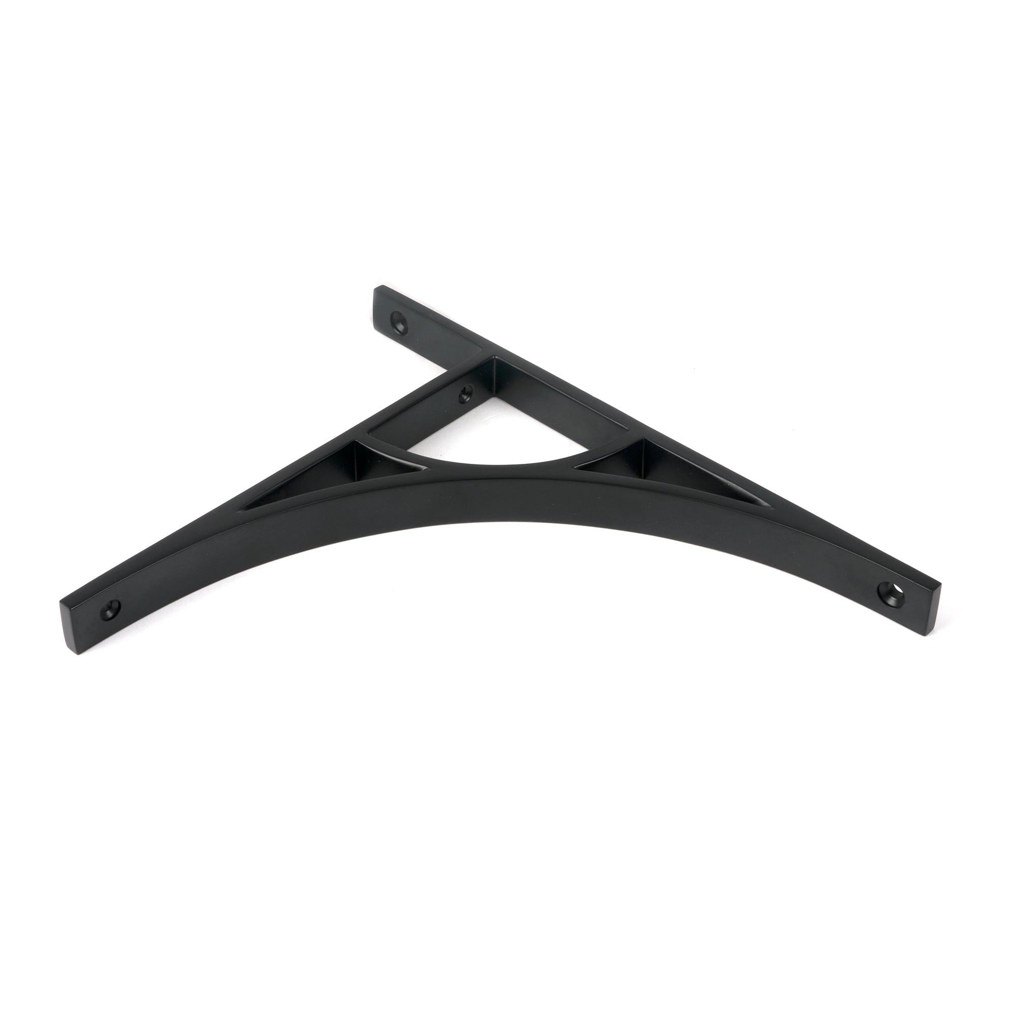 Matt Black Tyne Shelf Bracket (260mm x 200mm) | From The Anvil - Shelf Brackets - From The Anvil - Yester Home