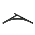 Matt Black Tyne Shelf Bracket (314mm x 250mm) | From The Anvil-Shelf Brackets-Yester Home