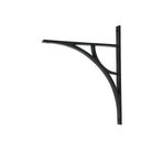 Matt Black Tyne Shelf Bracket (314mm x 250mm) | From The Anvil-Shelf Brackets-Yester Home