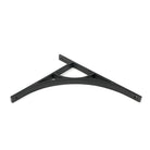 Matt Black Tyne Shelf Bracket (314mm x 250mm) | From The Anvil-Shelf Brackets-Yester Home