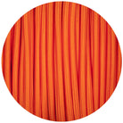 Matt Orange Round Fabric Braided Cable-Fabric Cable-Yester Home