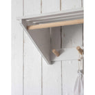 Melcombe Slatted Laundry Shelf | Lily White - Storage & Shelving - Garden Trading - Yester Home