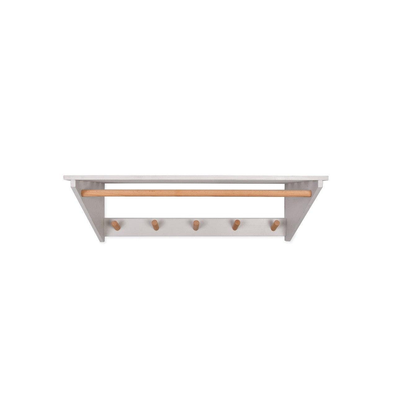 Melcombe Slatted Laundry Shelf | Lily White - Storage & Shelving - Garden Trading - Yester Home