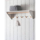 Melcombe Slatted Laundry Shelf | Lily White - Storage & Shelving - Garden Trading - Yester Home