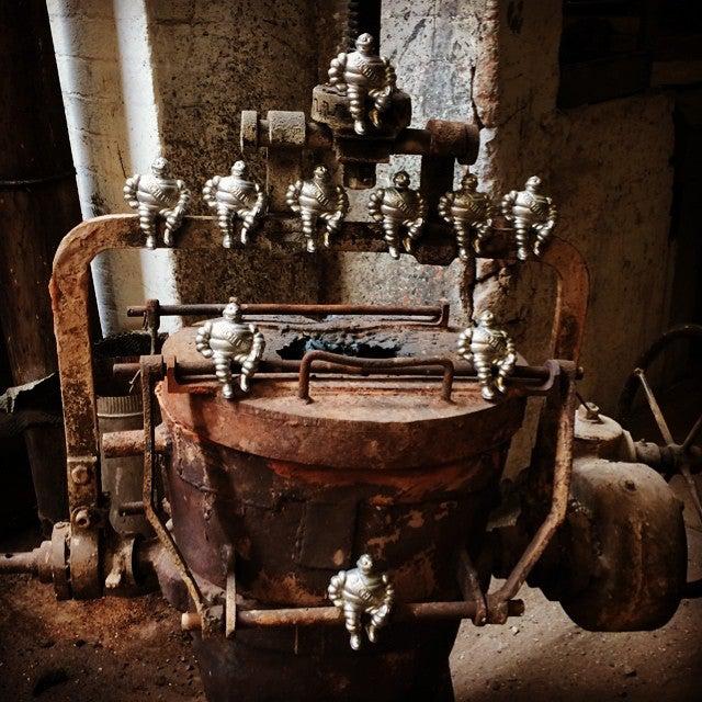 Michelin Man Mascot Polished-Automobilia-Yester Home