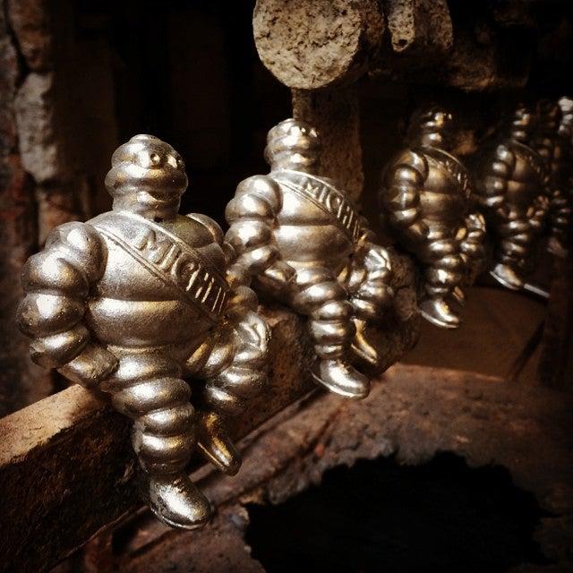 Michelin Man Mascot Polished-Automobilia-Yester Home