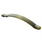 Monmouth Aged Brass Cupboard Handles-Cabinet Handles-Yester Home
