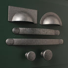 Monmouth Iron Cupboard Handles-Cabinet Handles-Yester Home