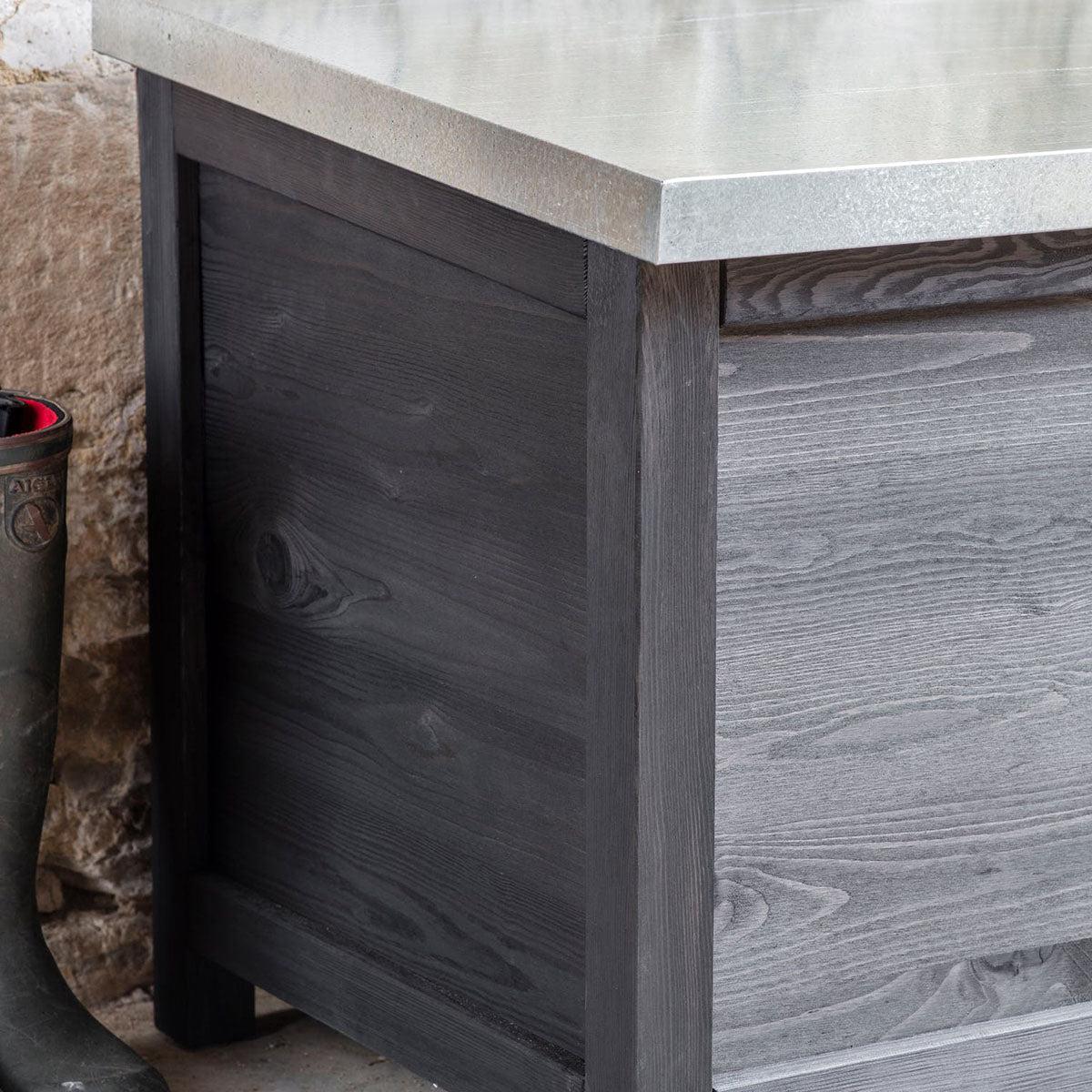 Moreton Outdoor Wooden Storage Box - Large-Outdoor Storage-Yester Home