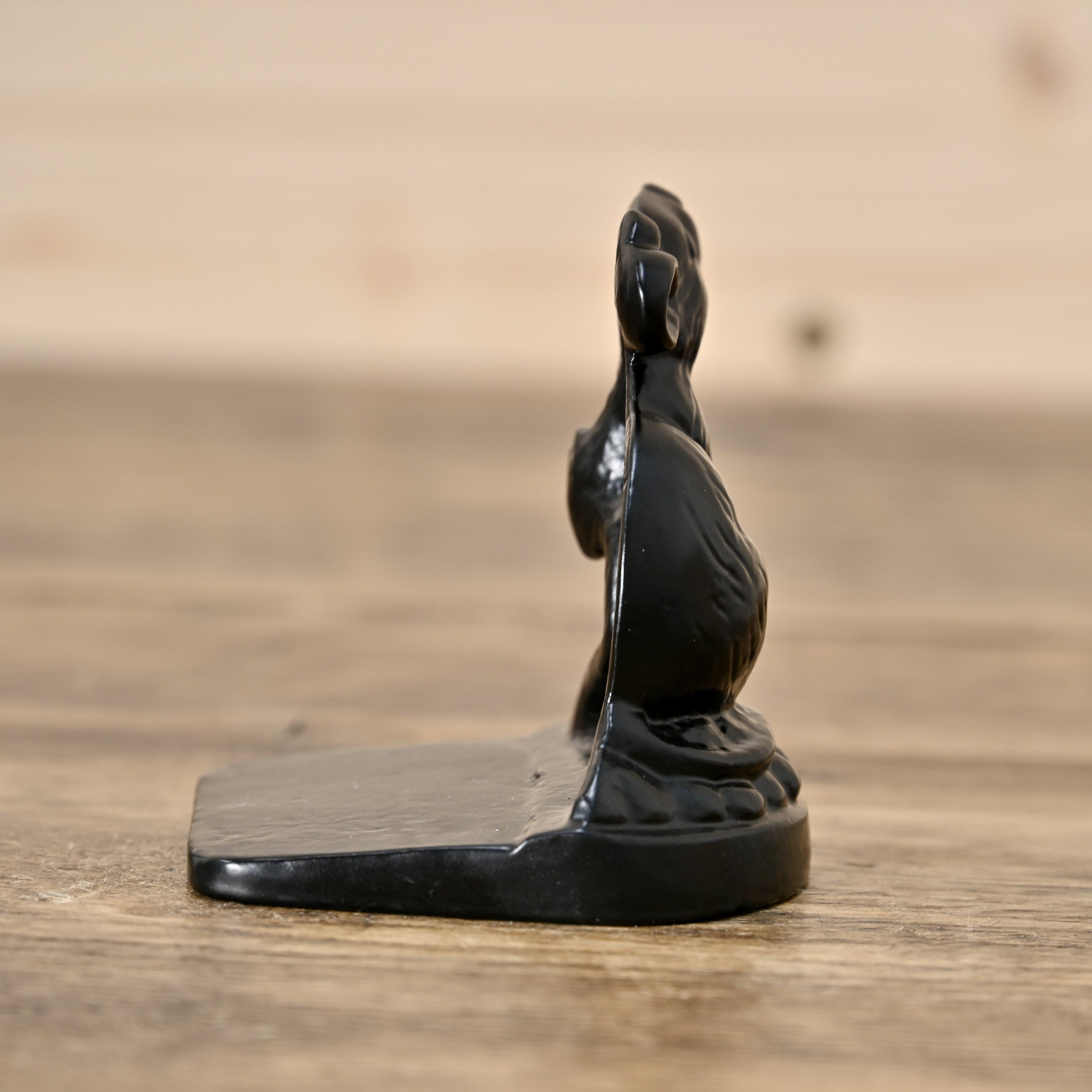 Mouse Cast Iron Door Wedge-Door Stops-Yester Home