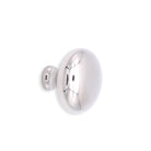 Mushroom 32mm Cupboard Knob Polished Nickel-Cupboard Knobs-Yester Home