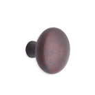 Mushroom 38mm Cupboard Knob Aged Bronze-Cupboard Knobs-Yester Home
