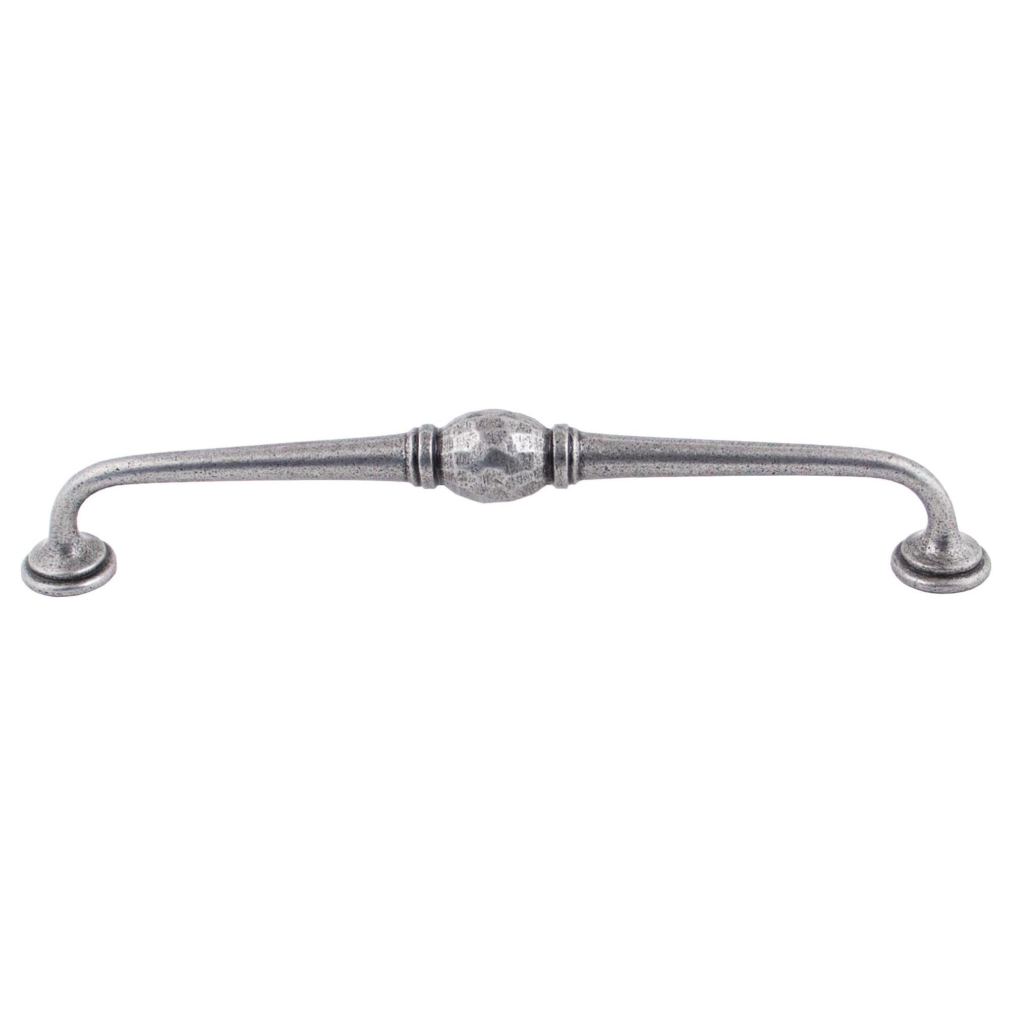 Natural Smooth 10" Hammered D Handle | From The Anvil - D Handles - From The Anvil - Yester Home
