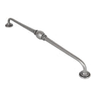 Natural Smooth 13 1/2" Hammered D Handle | From The Anvil - D Handles - From The Anvil - Yester Home
