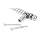 Natural Smooth 220mm Bar Pull Handle | From The Anvil-Pull Handles-Yester Home