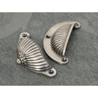 Natural Smooth 4" Flower Drawer Pull | From The Anvil-Drawer Pulls-Yester Home