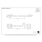 Natural Smooth 5" Cabin Hook | From The Anvil-Cabin Hooks-Yester Home