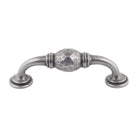 Natural Smooth 5" Hammered D Handle | From The Anvil - D Handles - From The Anvil - Yester Home