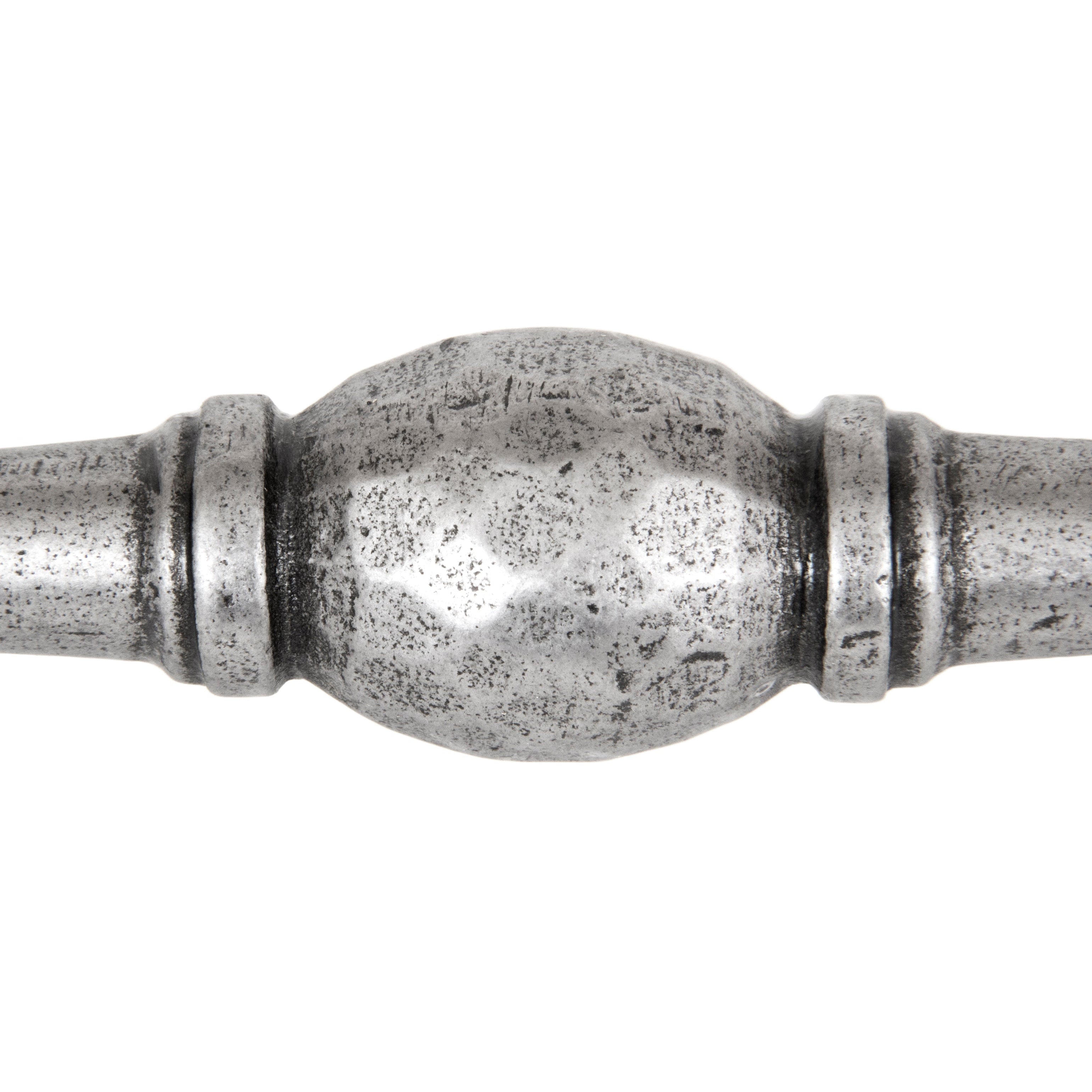 Natural Smooth 5" Hammered D Handle | From The Anvil-D Handles-Yester Home