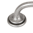 Natural Smooth 5" Hammered D Handle | From The Anvil-D Handles-Yester Home