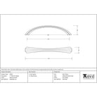 Natural Smooth 5" Shell Pull Handle | From The Anvil - Pull Handles - From The Anvil - Yester Home