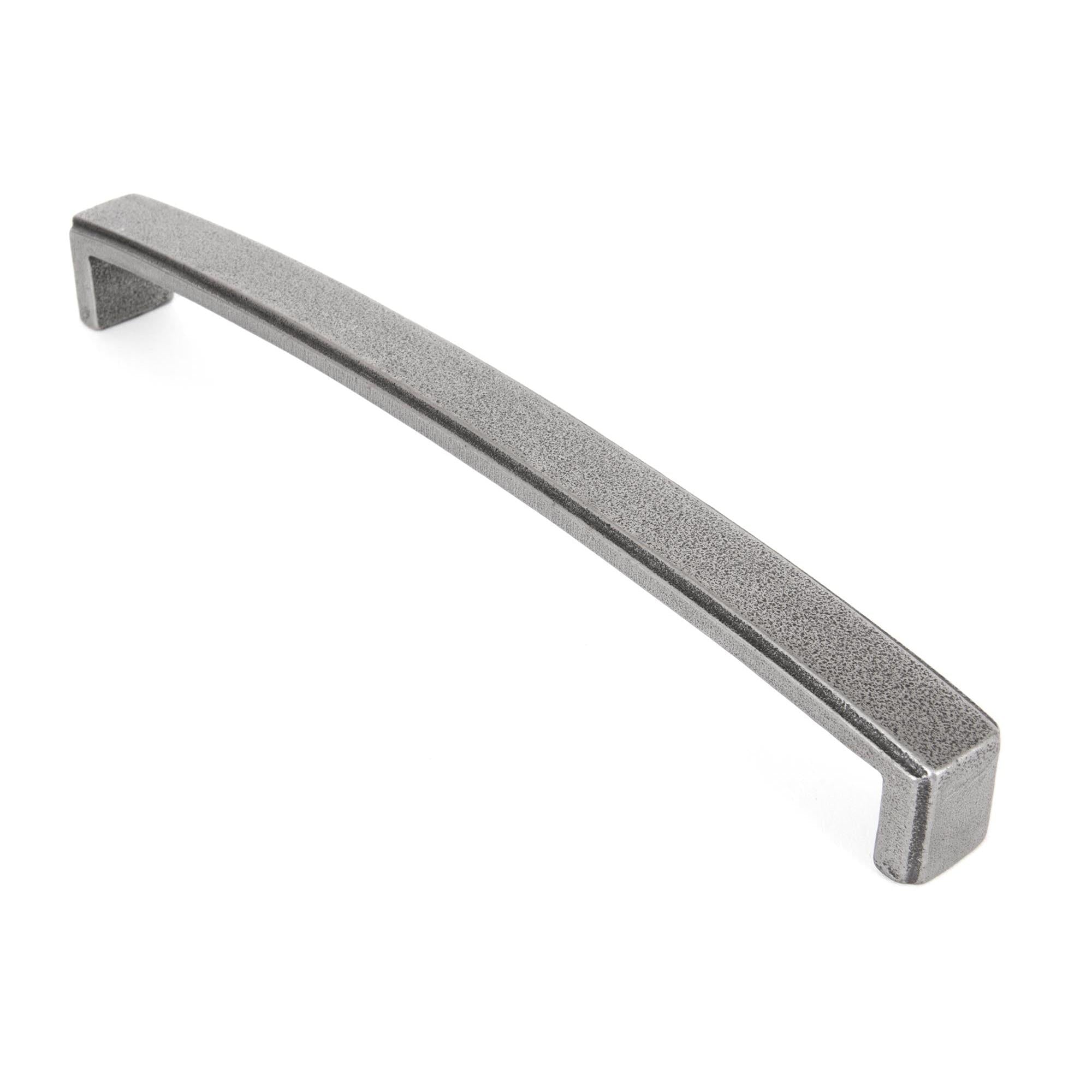 Natural Smooth 9" Ribbed Pull Handle | From The Anvil - Pull Handles - From The Anvil - Yester Home