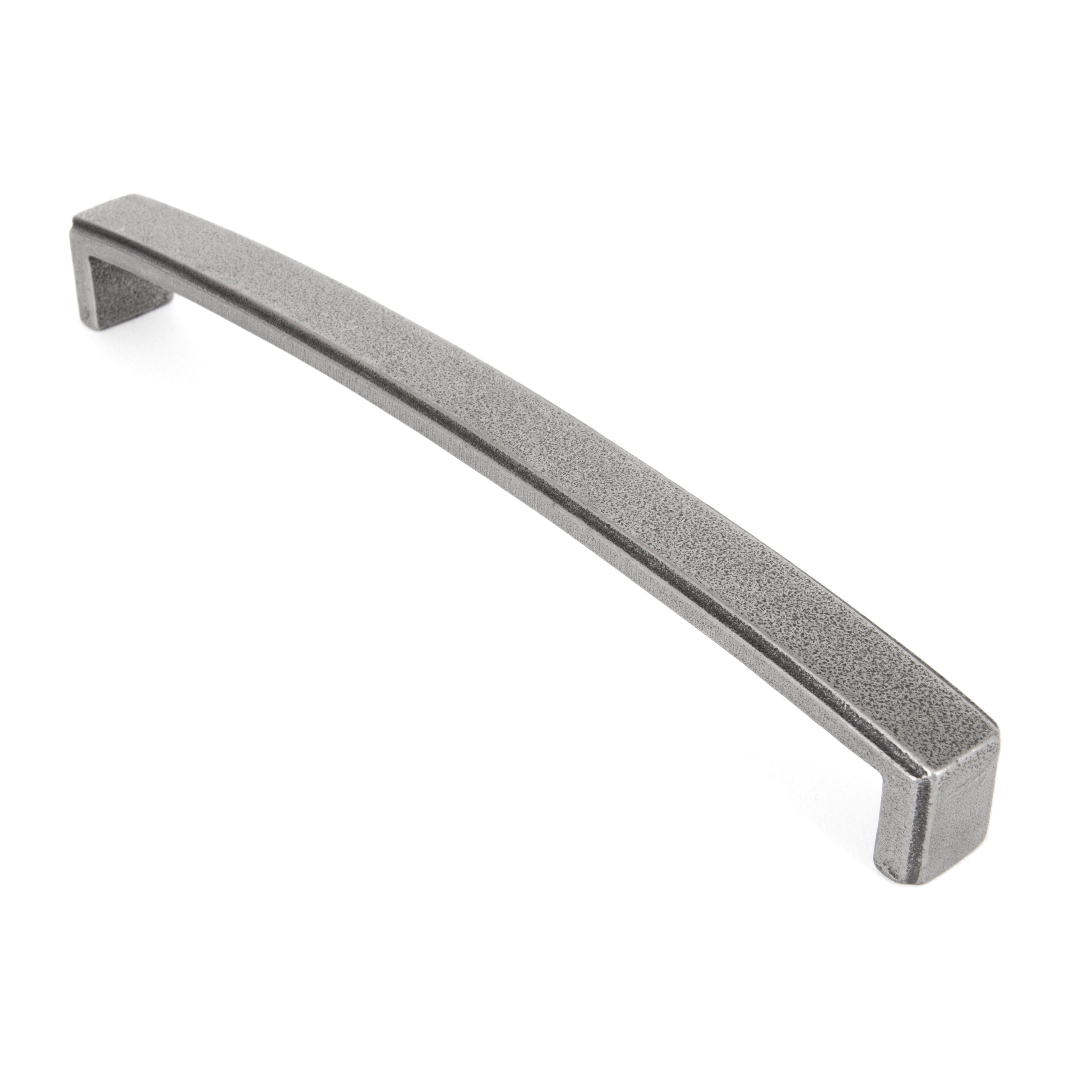 Natural Smooth 9" Ribbed Pull Handle | From The Anvil-Pull Handles-Yester Home