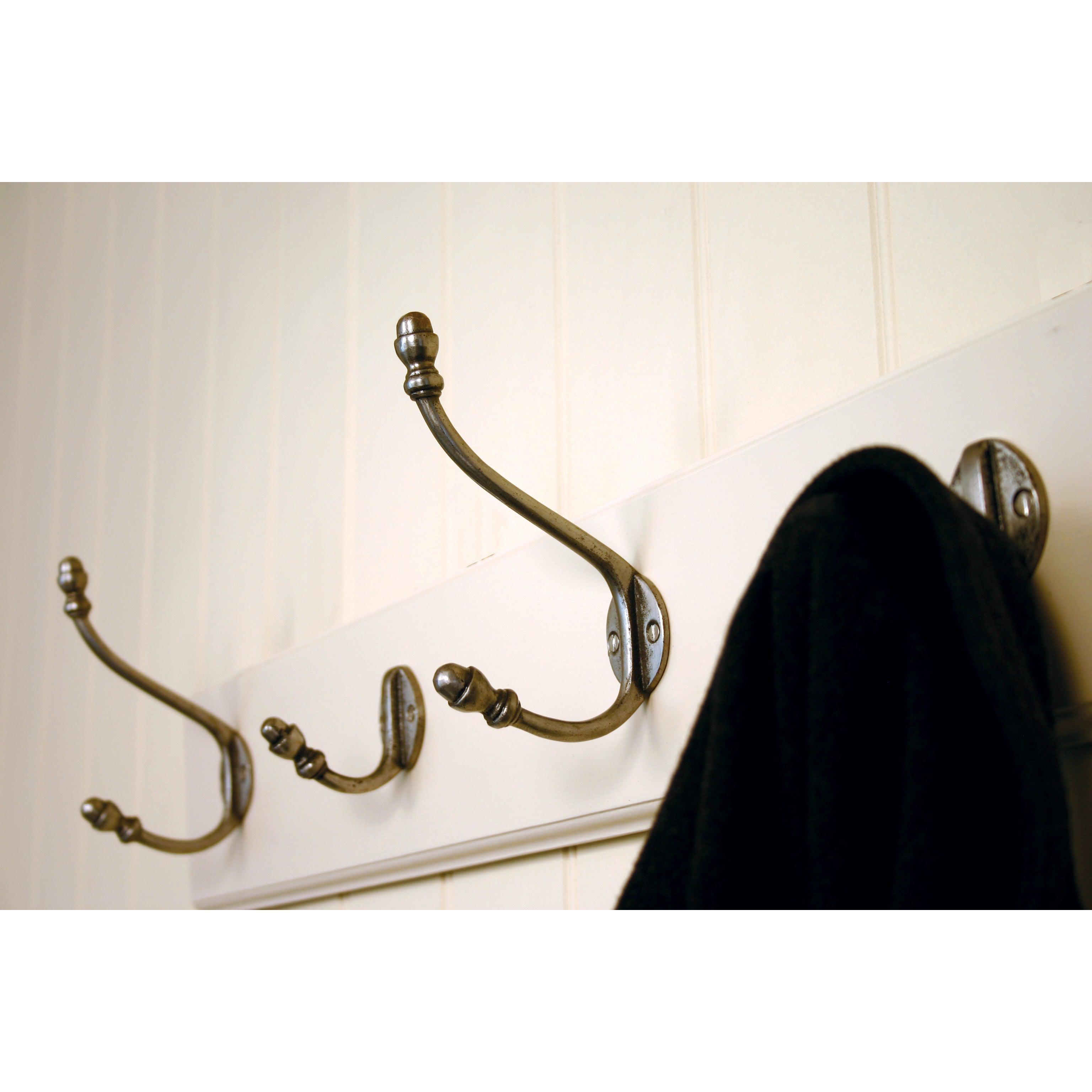 Natural Smooth Coat Hook | From The Anvil-Coat Hooks-Yester Home
