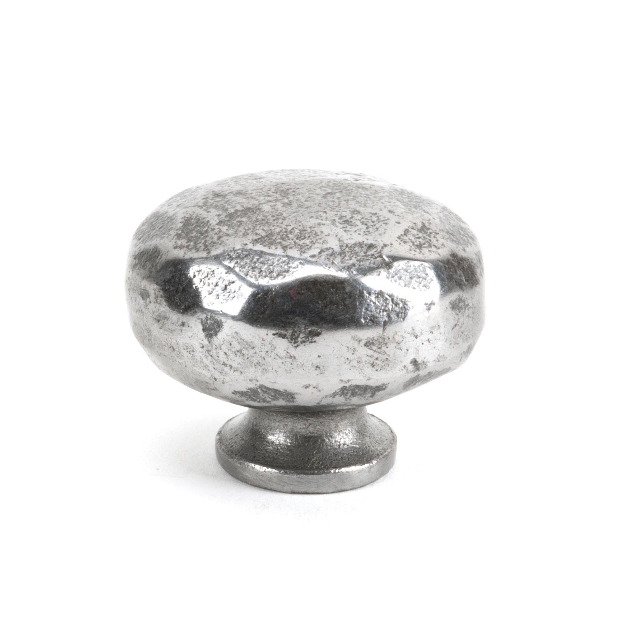 Natural Smooth Elan Cabinet Knob - Large | From The Anvil - Cabinet Knobs - From The Anvil - Yester Home