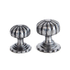 Natural Smooth Flower Cabinet Knob - Small | From The Anvil-Cabinet Knobs-Yester Home