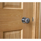 Natural Smooth Flower Mortice Knob Set | From The Anvil-Mortice Knobs-Yester Home