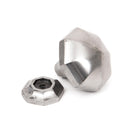 Natural Smooth Octagonal Cabinet Knob - Large | From The Anvil - Cabinet Knobs - From The Anvil - Yester Home