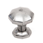 Natural Smooth Octagonal Cabinet Knob - Small | From The Anvil - Cabinet Knobs - From The Anvil - Yester Home