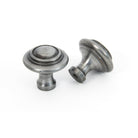 Natural Smooth Ringed Cabinet Knob - Large | From The Anvil - Cabinet Knobs - From The Anvil - Yester Home