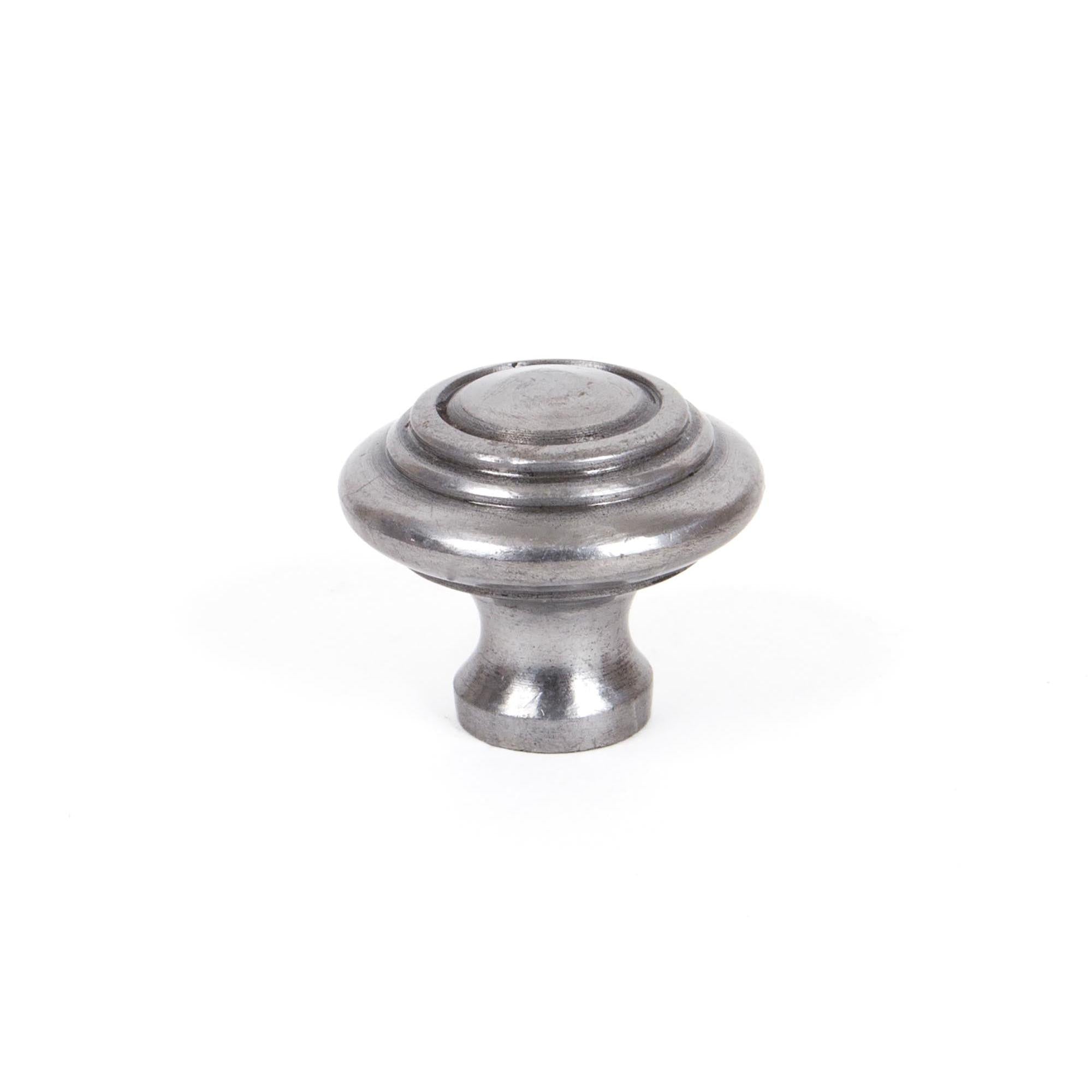 Natural Smooth Ringed Cabinet Knob - Small | From The Anvil - Cabinet Knobs - From The Anvil - Yester Home