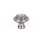Natural Smooth Ringed Cabinet Knob - Small | From The Anvil-Cabinet Knobs-Yester Home