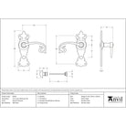 Natural Textured Curly Lever Bathroom Set | From The Anvil-Lever Bathroom-Yester Home