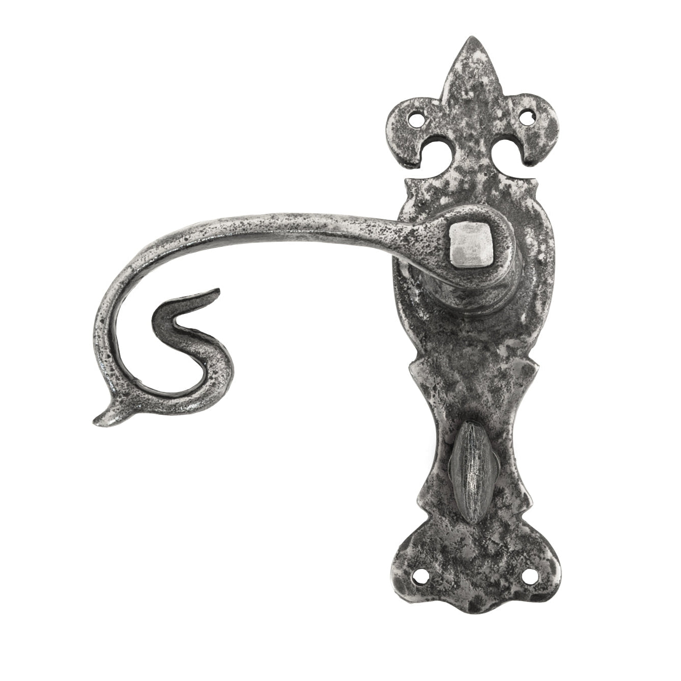 Natural Textured Curly Lever Bathroom Set | From The Anvil-Lever Bathroom-Yester Home