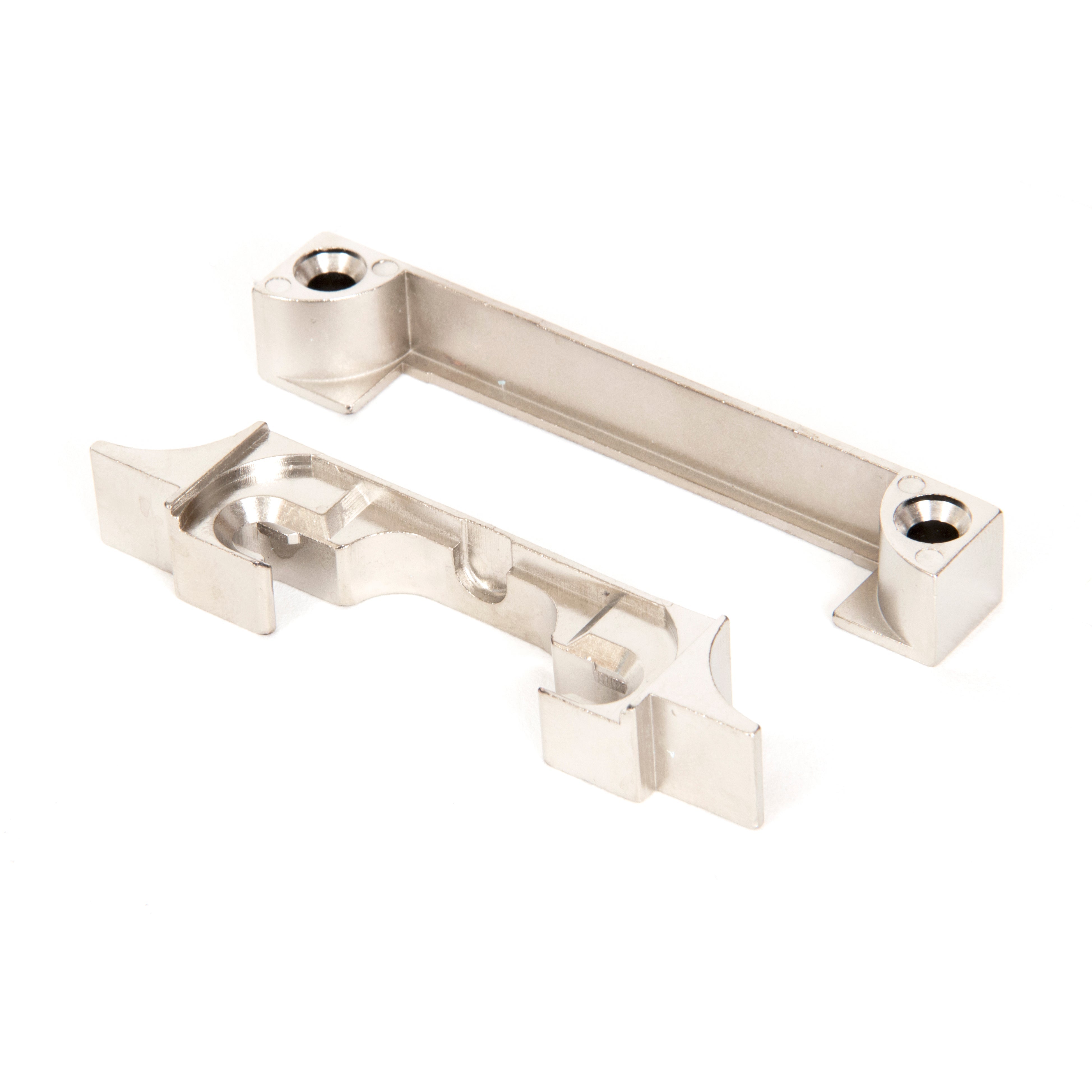 Nickel ½" Rebate Kit Latch and Deadbolt | From The Anvil-Deadlocks & Deadbolts-Yester Home
