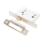 Nickel 3" Bathroom Mortice Lock | From The Anvil - Bathroom Locks - From The Anvil - Yester Home