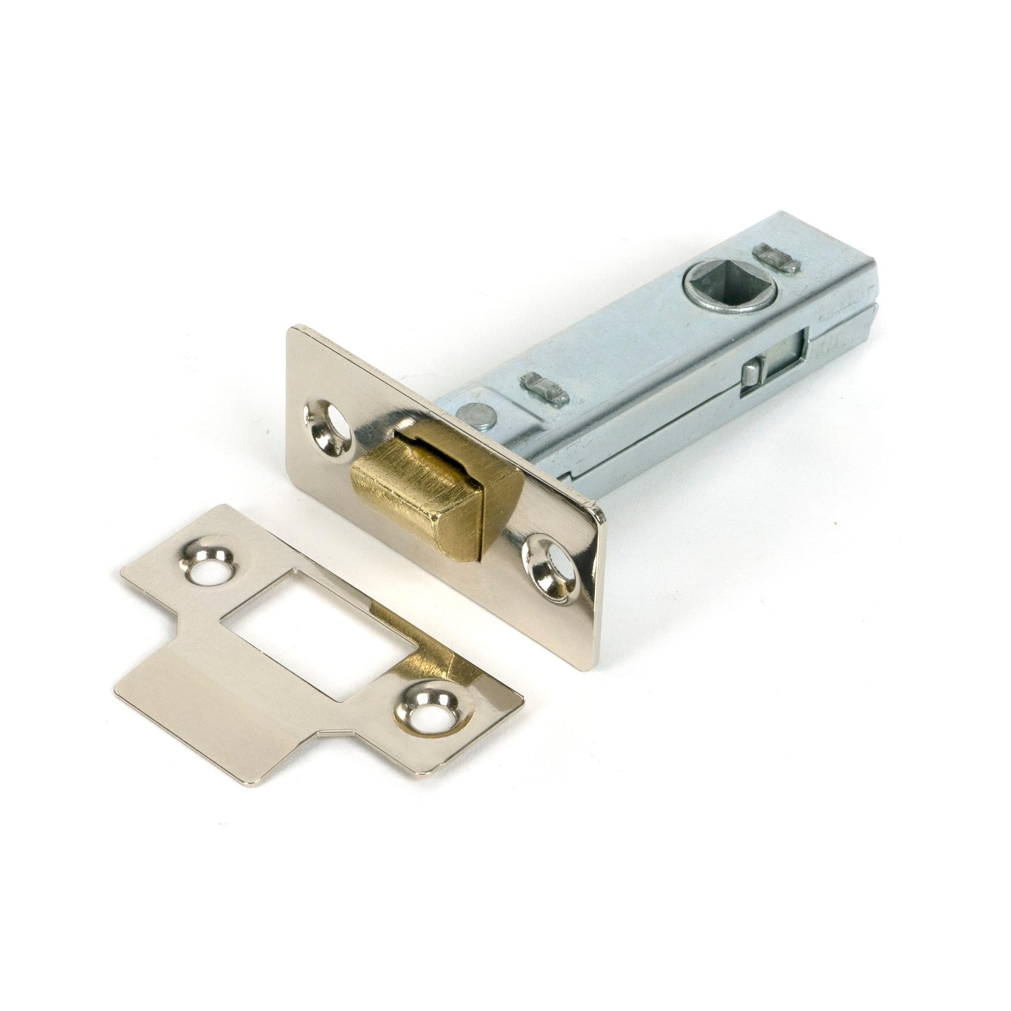Nickel 3" Tubular Mortice Latch | From The Anvil - Latches - From The Anvil - Yester Home