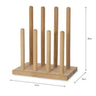 Oak Hambledon Welly Stand-Boot Stands & Racks-Yester Home